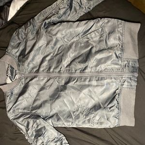 - unisex bomber jacket